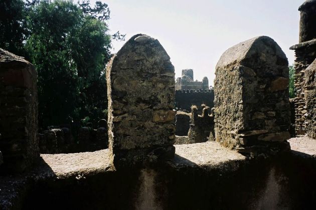 Gondar, die alte Kaiserstadt  - Im Fasil Ghebbi oder Gemp