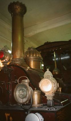 Die Stephenson-Dampflok No. 30 im Eisenbahnmuseum Kairo