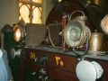 Unser persönlicher Museumsführer vor der Stephenson-Dampflok No. 30 - Eisenbahnmuseum Kairo