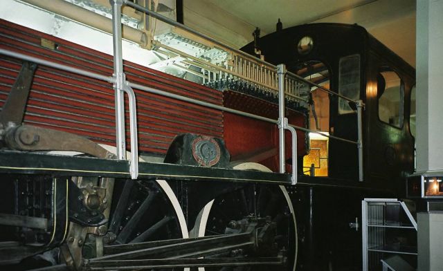 Eisenbahnmuseum Kairo - Schnittmodell der Dampflok No. 194  – North British Locomotive Company, 1905