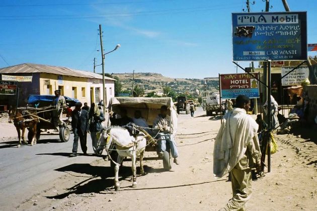 Menschen unterwegs - eine Rundreise durch Äthiopien mit öffentlichen Verkehrsmitteln