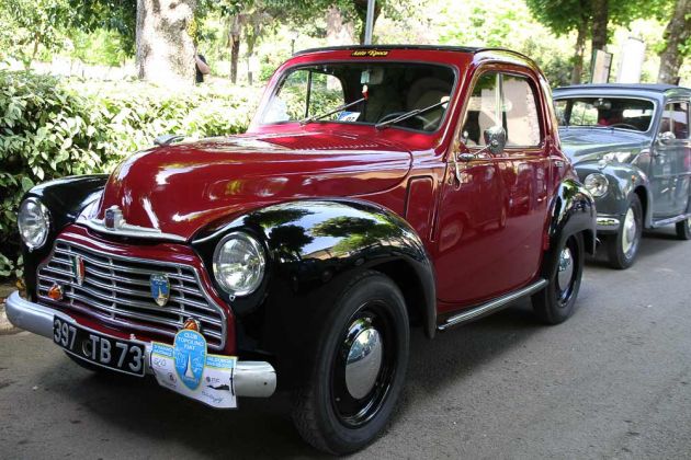 Simca 6, nach Lizenz des Fiat 500 C Topolino - Baujahre 1948 bis 1950 Simca 6, nach Lizenz des Fiat 500 C Topolino - Baujahre 1948 bis 1950