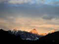 Rosengarten in der Abendsonne - Dolomiten der italienischen Alpen von Südtirol