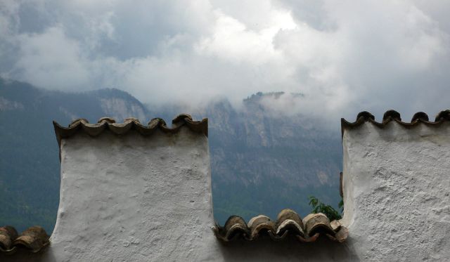 Urlaub in Südtirol - Eppan-Appiano St. Michael - Blick auf den Mendelkamm