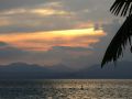 Lazise am Gardasee - Wetter- und Wolkenstimmungen zum Sonnenuntergang über dem Gardasee