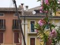 Malcesine am Gardasee - alter Hafen mit Piazza Guglielmo Marconi