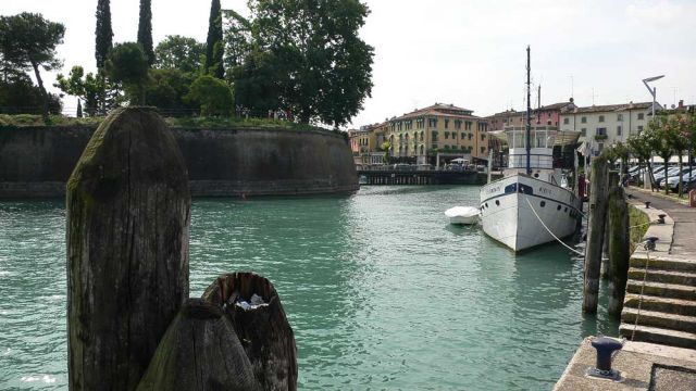 Peschiera del Garda, der Hafen - Gardasee