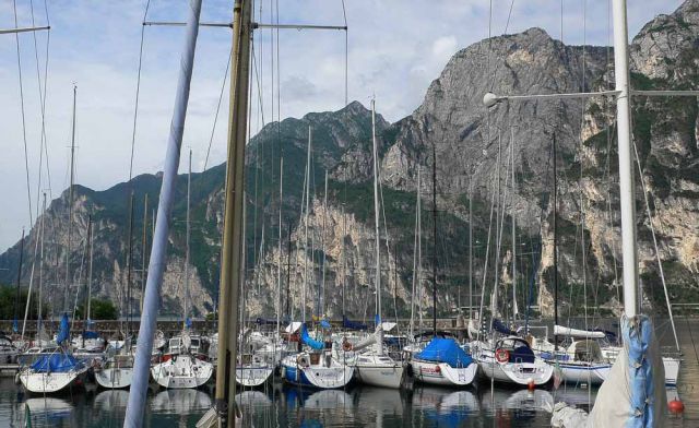 Riva del Garda - Yachthafen am Lungolago dei Sabbioni - Gardasee