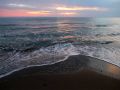 San Vincenzo - Sonnenuntergang am Strand des Thyrrenischen Meeres