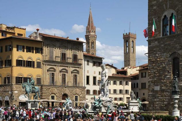 Urlaub in der Toskana - Florenz, Piazza della Signoria Urlaub in der Toskana - Florenz, Piazza della Signoria