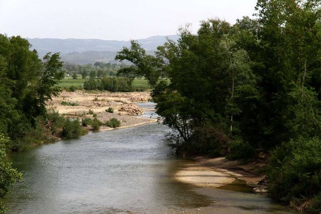 Urlaub in der Toskana - der Ombrone bei Paganico Urlaub in der Toskana - der Ombrone bei Paganico