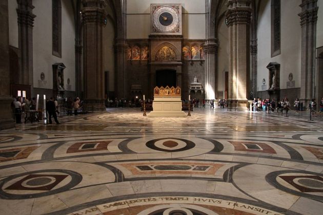 Kathedrale Santa Maria del Fiore, Florenz - Innenansicht des Florentiner Domes
