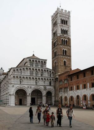 Urlaub in der Toskana - Lucca, der Dom San Martino Urlaub in der Toskana - Lucca, der Dom San Martino