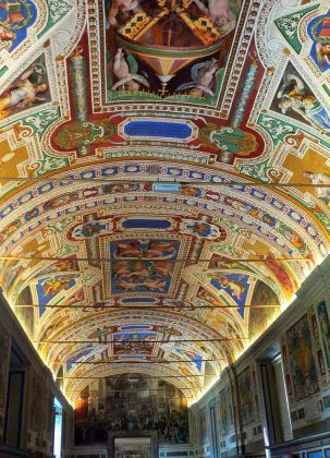 Vatikan, Rom - Musei Vaticani, Deckenmalereien in den Vatikanischen Museen Vatikan, Rom - Musei Vaticani, Deckenmalereien in den Vatikanischen Museen