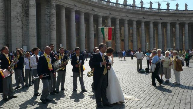 Städtereise Rom - Vatikan, Petersplatz Städtereise Rom - Vatikan, Petersplatz