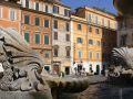 Rom-Trastevere - Fontana di Santa Maria auf der Piazza Santa Maria