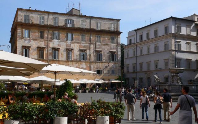 Rom-Trastevere - Piazza Santa Maria Rom-Trastevere - Piazza Santa Maria