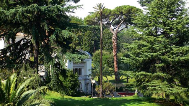 Giardini Vaticani, die Vatikanischen Gärten am Casino di Pio IV Giardini Vaticani, die Vatikanischen Gärten am Casino di Pio IV