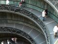 Doppelläufige Spiral-Treppe am Ausgang der Vatikanischen Museen