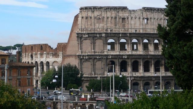 Das Kolosseum in Rom - das grösste der im antiken Rom erbauten Amphitheater