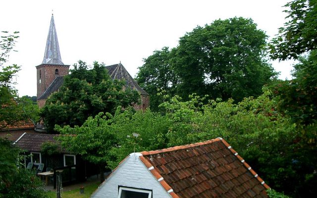 Sint Janskerk, die St.-Johannes-Kirche, in Hoorn auf Terschelling Sint Janskerk, die St.-Johannes-Kirche, in Hoorn auf Terschelling