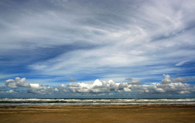 Sandstrand bei Oosterend, Terschelling Sandstrand bei Oosterend, Terschelling