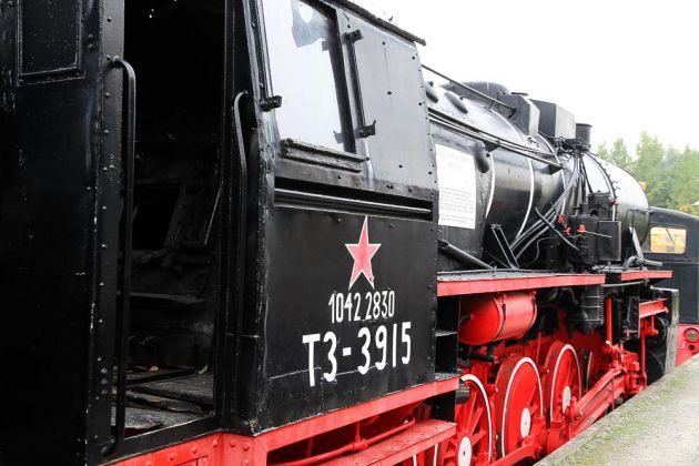 Eine sowjetische Beutelok der deutschen Baureihe 52 - Technikmuseum Speyer, Aussengelände Eine sowjetische Beutelok der deutschen Baureihe 52 - Technikmuseum Speyer, Aussengelände