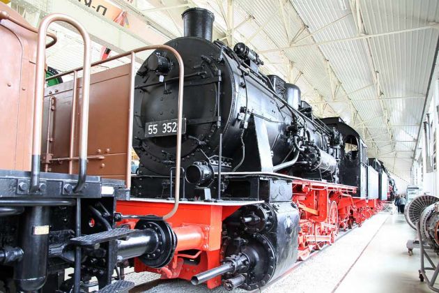 55 3528, G 8 Preussische Güterzuglok von Hanomag, Baujahr 1915 - Liller Halle, Technikmuseum Speyer 55 3528, G 8 Preussische Güterzuglok von Hanomag, Baujahr 1915 - Liller Halle, Technikmuseum Speyer