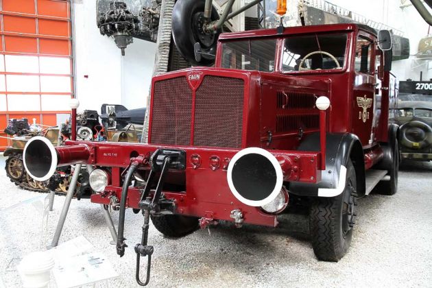 Faun ZR-Zugmaschine der Deutschen Reichsbahn, Baujahr 1940 - Technikmuseum Speyer Faun ZR-Zugmaschine der Deutschen Reichsbahn, Baujahr 1940 - Technikmuseum Speyer