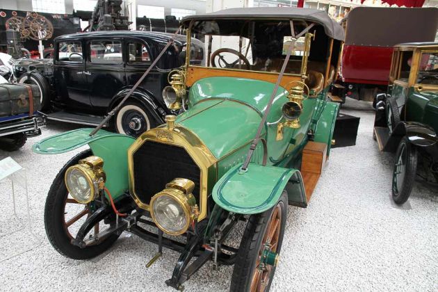 Peugeot Torpedo, Baujahr 1912 - 4-Zylinder, 2.000 ccm, 32 PS - Technikmuseum Speyer 