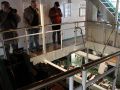  Ein Blick von oben in den Maschinenraum des Personendampfers Pirna
