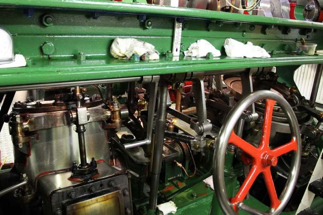 Der Maschinenraum des Personendampfers Pirna Der Maschinenraum des Personendampfers Pirna