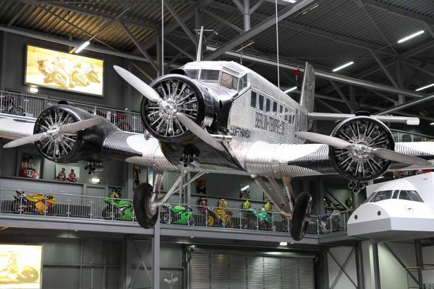Technikmuseum Speyer - eine Junkers JU 52/3m in ziviler Ausführung Technikmuseum Speyer - eine Junkers JU 52/3m in ziviler Ausführung