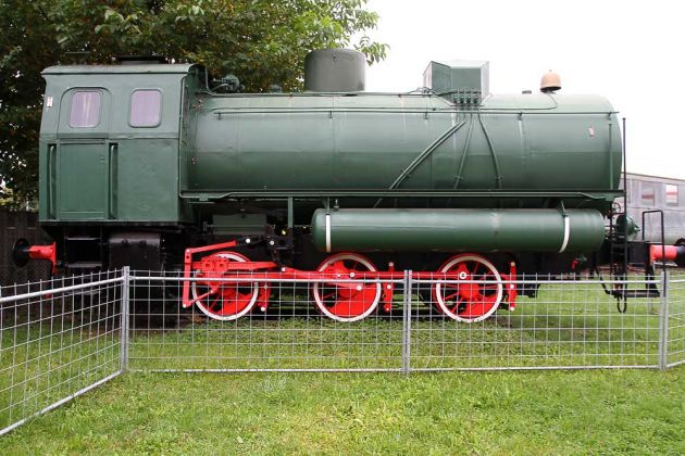 Dampfspeicher-Lokomotive Typ Meiningen FLC - Technikmuseum Speyer, Aussengelände Dampfspeicher-Lokomotive Typ Meiningen FLC - Technikmuseum Speyer, Aussengelände