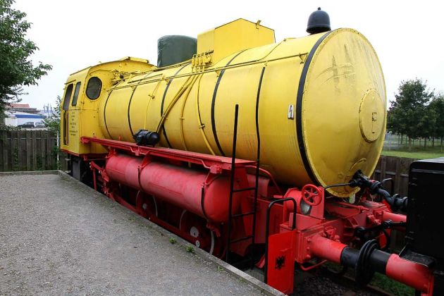 Dampfspeicher-Lokomotive im Technikmuseum Speyer - LKM vom Typ FLC