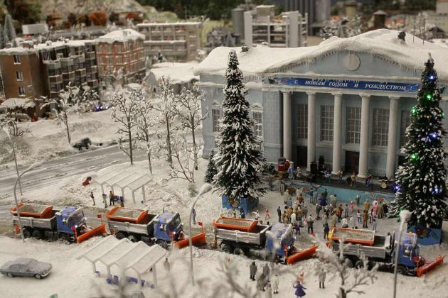 Grand Maket Rossiya - Modellbahnanlage St. Petersburg Grand Maket Rossiya - Modellbahnanlage St. Petersburg