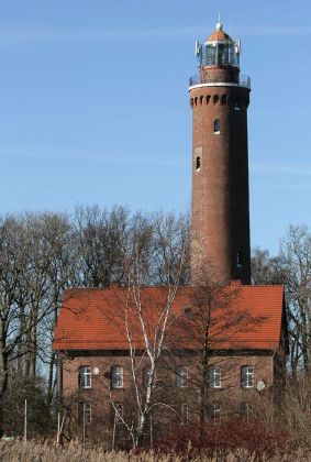 Leuchtturm Gąski, ehemals Funkenhagen Leuchtturm Gąski, ehemals Funkenhagen
