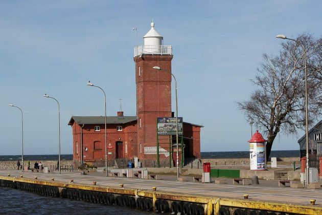Leuchtturm Darłówko, ehemals Rügenwaldermünde Leuchtturm Darłówko, ehemals Rügenwaldermünde