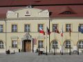 Darłowo - das historische Rathaus von Rügenwalde mit seinem Renaissance-Portal 