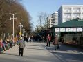 Kołobrzeg-Kolberg - die Promenade im Kurbezirk
