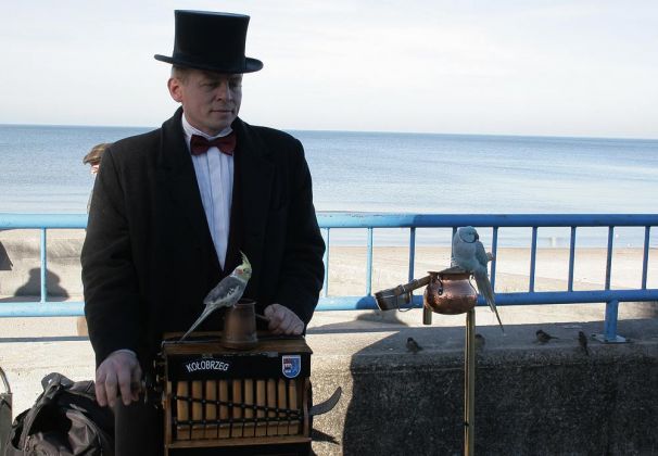 Kołobrzeg-Kolberg - an der Promenade nahe des Leuchtturms Kołobrzeg-Kolberg - an der Promenade nahe des Leuchtturms