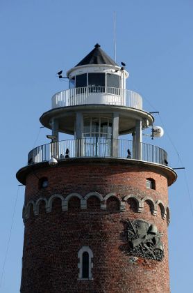 Kolbergs Leuchtturm auf dem Fort Münde an der Mündung der Persente - Latarnia Morska Kołobrzeg Kolbergs Leuchtturm auf dem Fort Münde an der Mündung der Persente - Latarnia Morska Kołobrzeg