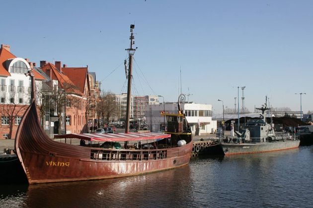 Kołobrzeg-Kolberg - der Hafen an der Persante Kołobrzeg-Kolberg - der Hafen an der Persante