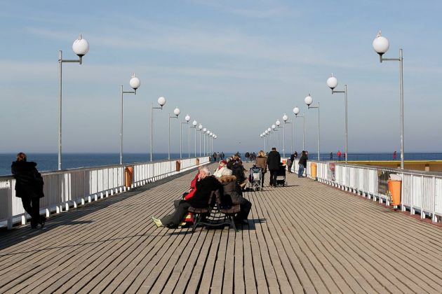 Kołobrzeg-Kolberg - die lange Seebrücke Kołobrzeg-Kolberg - die lange Seebrücke