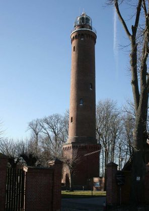 Leuchtturm Gąski, ehemals Funkenhagen Leuchtturm Gąski, ehemals Funkenhagen