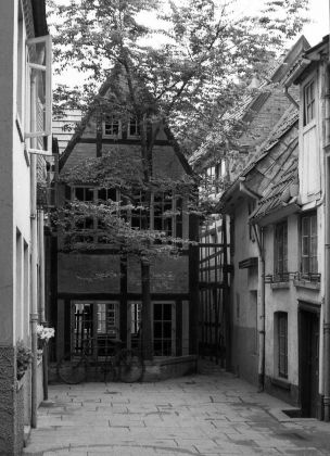 Bremen 1963 - im historischen Schnoorviertel Bremen 1963 - im historischen Schnoorviertel
