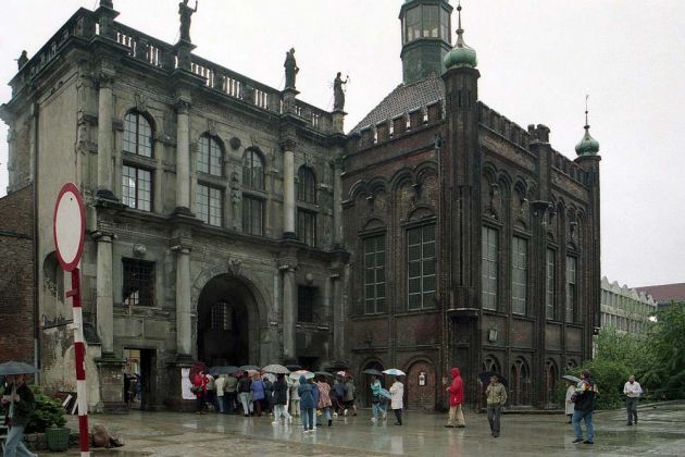 Langgasser Tor, auch Goldenes Tor, Złota Brama - Danzig, Gdańsk Langgasser Tor, auch Goldenes Tor, Złota Brama - Danzig, Gdańsk