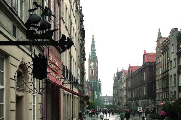 Długi Targ, Langer Markt - Danzig, Gdańsk Długi Targ, Langer Markt - Danzig, Gdańsk