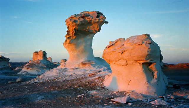 Weisse Wüste - ägyptische Sahara Weisse Wüste - ägyptische Sahara