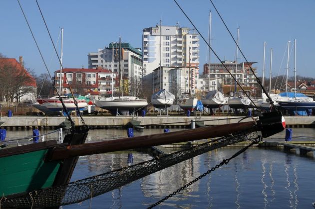 Kołobrzeg-Kolberg - am Yachthafen auf der Salzinsel Kołobrzeg-Kolberg - am Yachthafen auf der Salzinsel